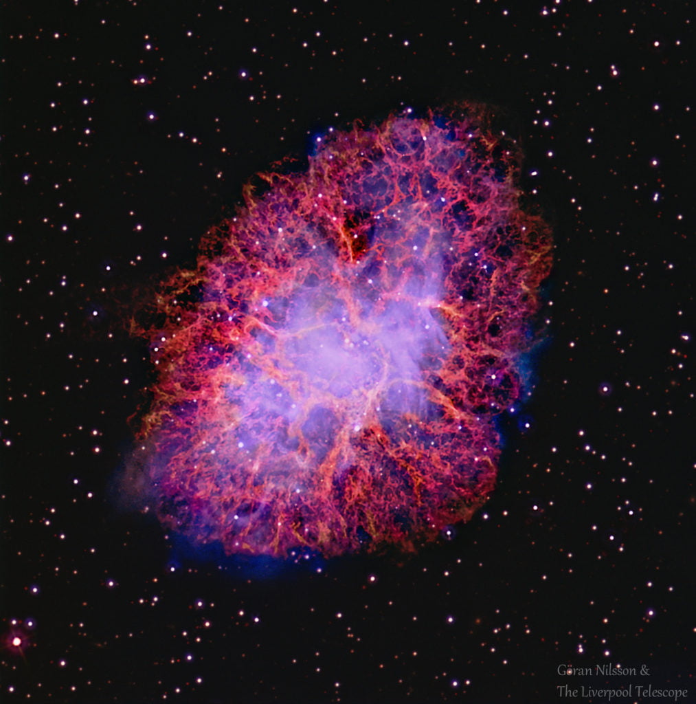 The Crab Nebula M1 - Goran Nilsson & The Liverpool Telescope